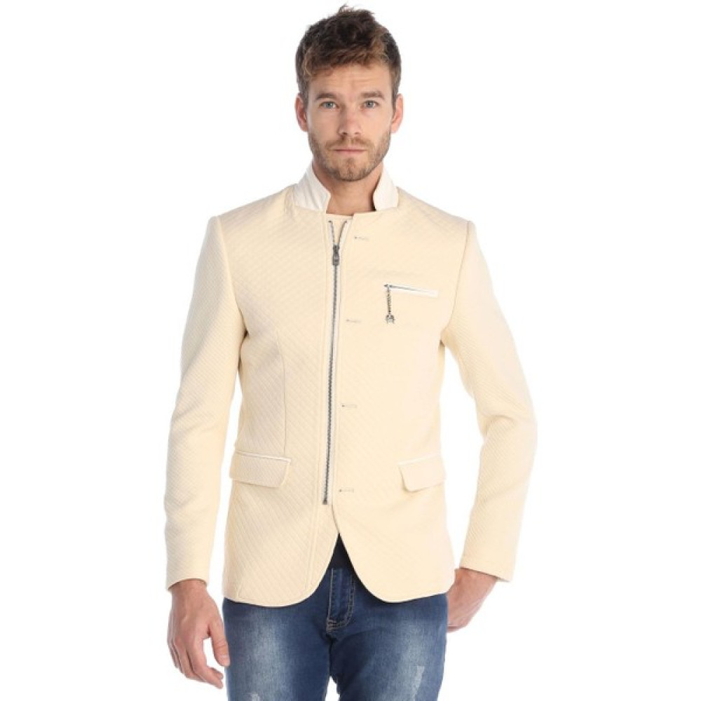 Cekmon Yakası Derili Kare Desenli Erkek Blazer Ceket Erkek Ceket Fiyatı