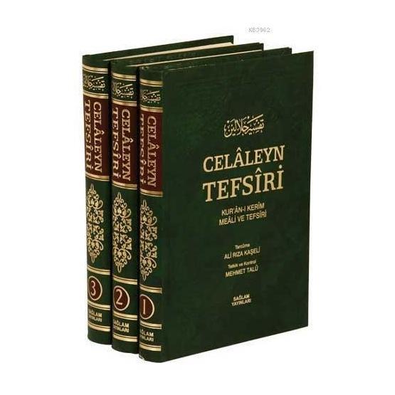 CELALEYN TEFSIRI TERCÜMESİ KURAN-I KERIM MEALI VE TEFSIRI (3 CILT, TAKIM) - CELALETTIN EL-MAHALLI;İMAM CELÂLEDDIN ES-SUYUTI