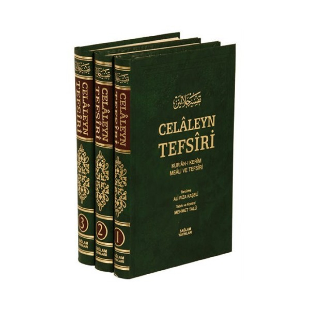 Celaleyn Tefsiri Tercümesi Kuran-I Kerim Meali Ve Tefsiri (3 Cilt, Takım) Din Kitapları Fiyatı