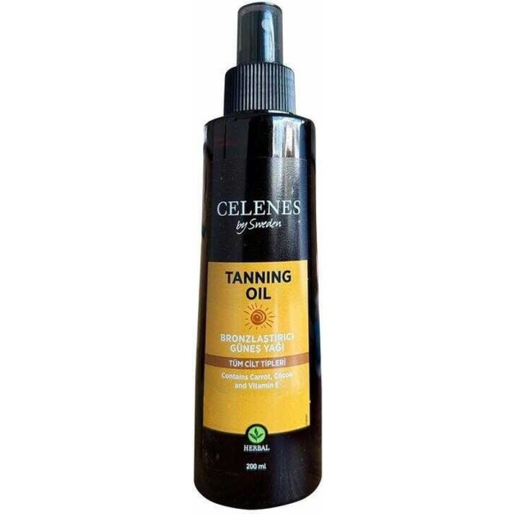Celenes By Sweden Bronzlaştırıcı Yağ 200 ml Güneş Kremleri ve Losyonları Fiyatı