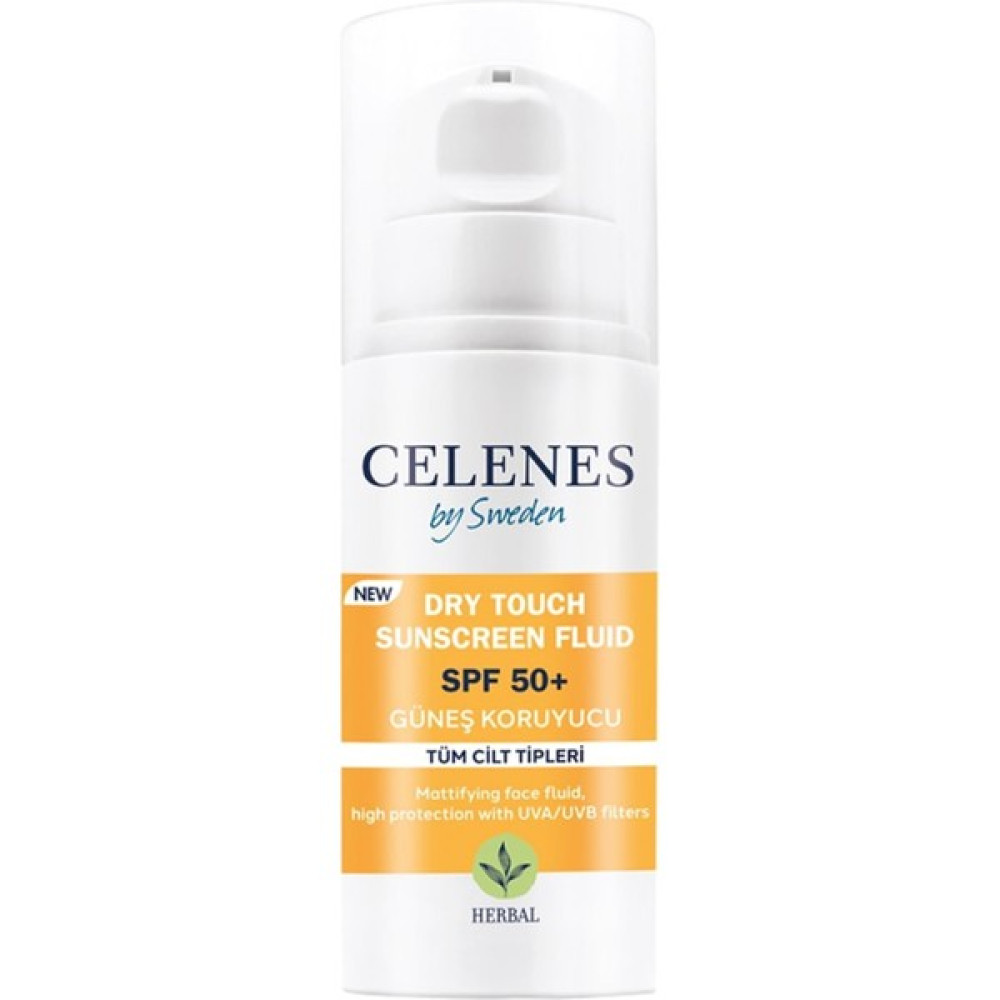 Celenes By Sweden Celenes Herbal Dry Touch Yüksek Korumalı Güneş Koruyucu Fluid 50+ Spf 50 ml Güneş Kremleri ve Losyonları Fiyatı