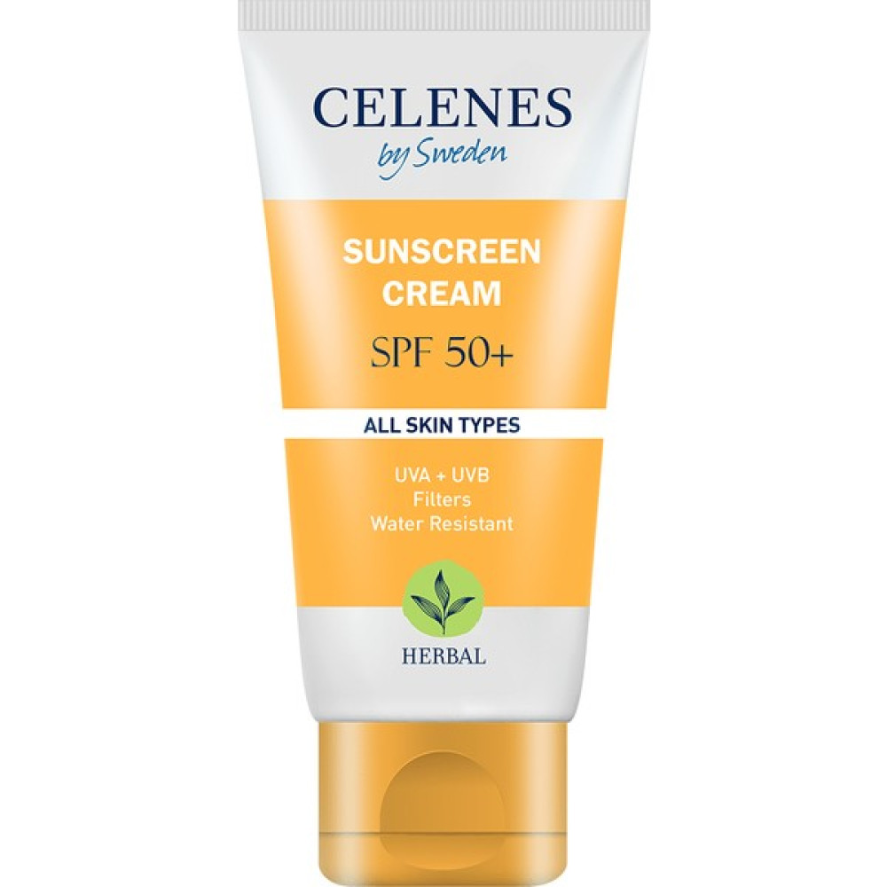 Celenes By Sweden Herbal Güneş Koruma Kremi 50 Spf 50 ml- Tüm Cilt Tipleri Güneş Kremleri ve Losyonları Fiyatı