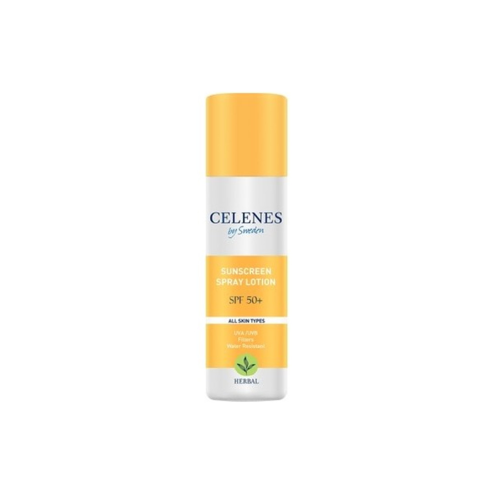 Celenes By Sweden Herbal Güneş Koruyucu Losyon Sprey 50 Spf 150 ml - Tüm Cilt Tipleri Güneş Kremleri ve Losyonları Fiyatı