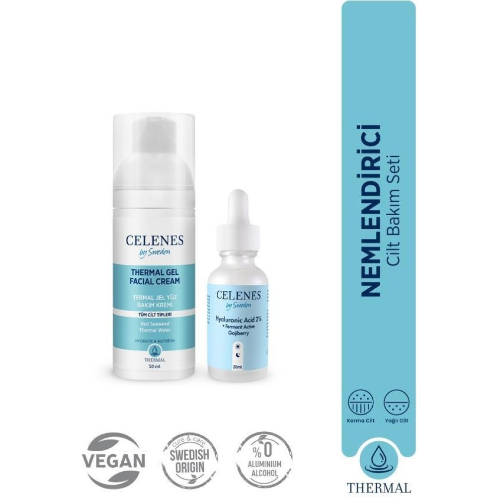 Celenes By Sweden Nemlendirici Cilt Bakım Seti Diğer Fiyatı