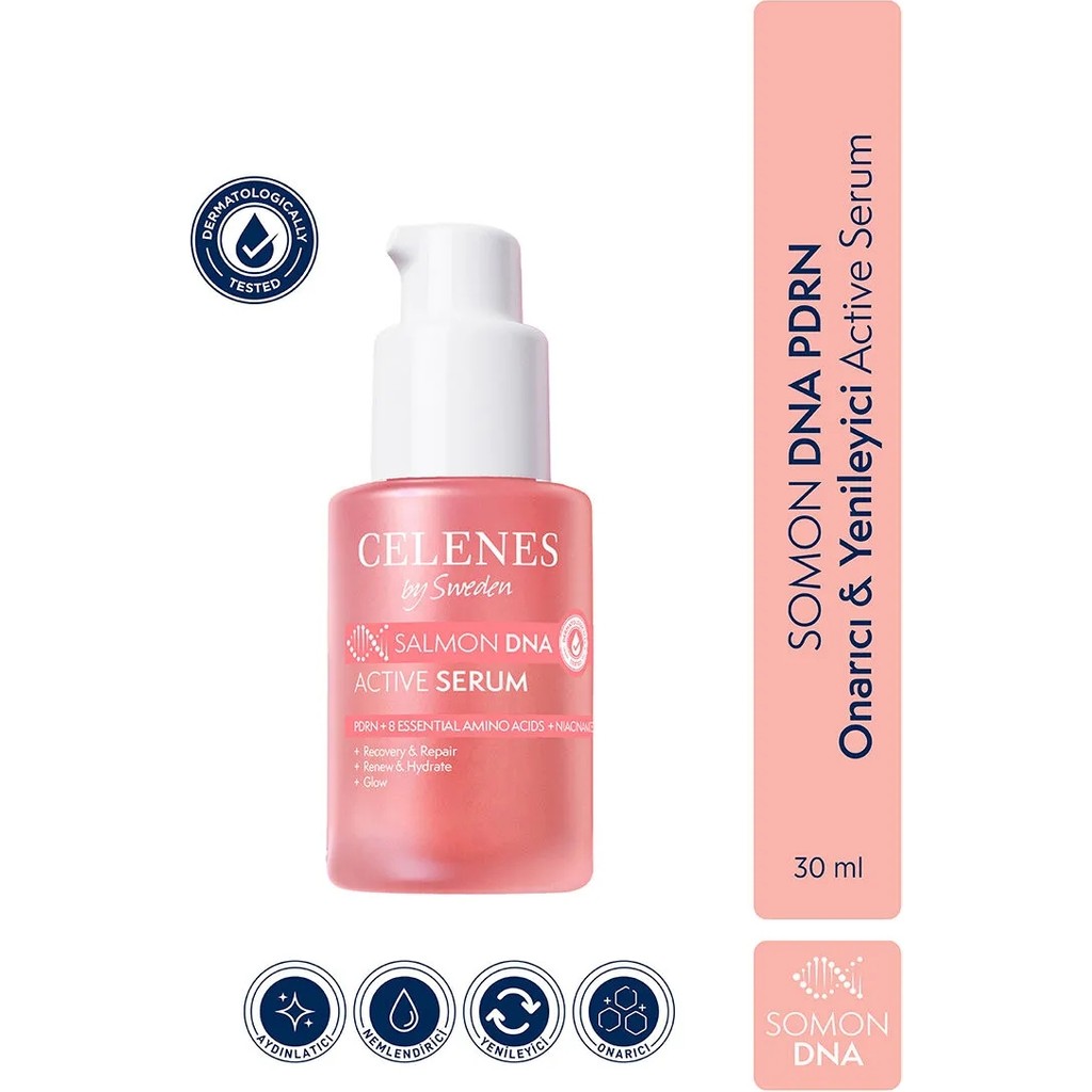 Celenes By Sweden Somon DNA PDRN Onarıcı & Yenileyici Active Serum, 30 ml Diğer Fiyatı