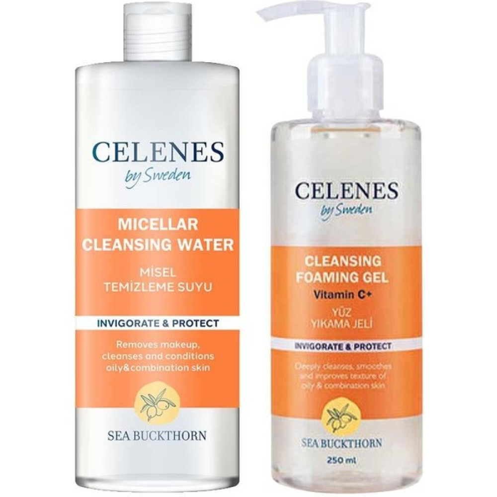 Celenes By Sweden Temizleme Jeli 250 ml ve Temizleme Suyu 250 ml Cilt Temizleme ve Peeling Fiyatı
