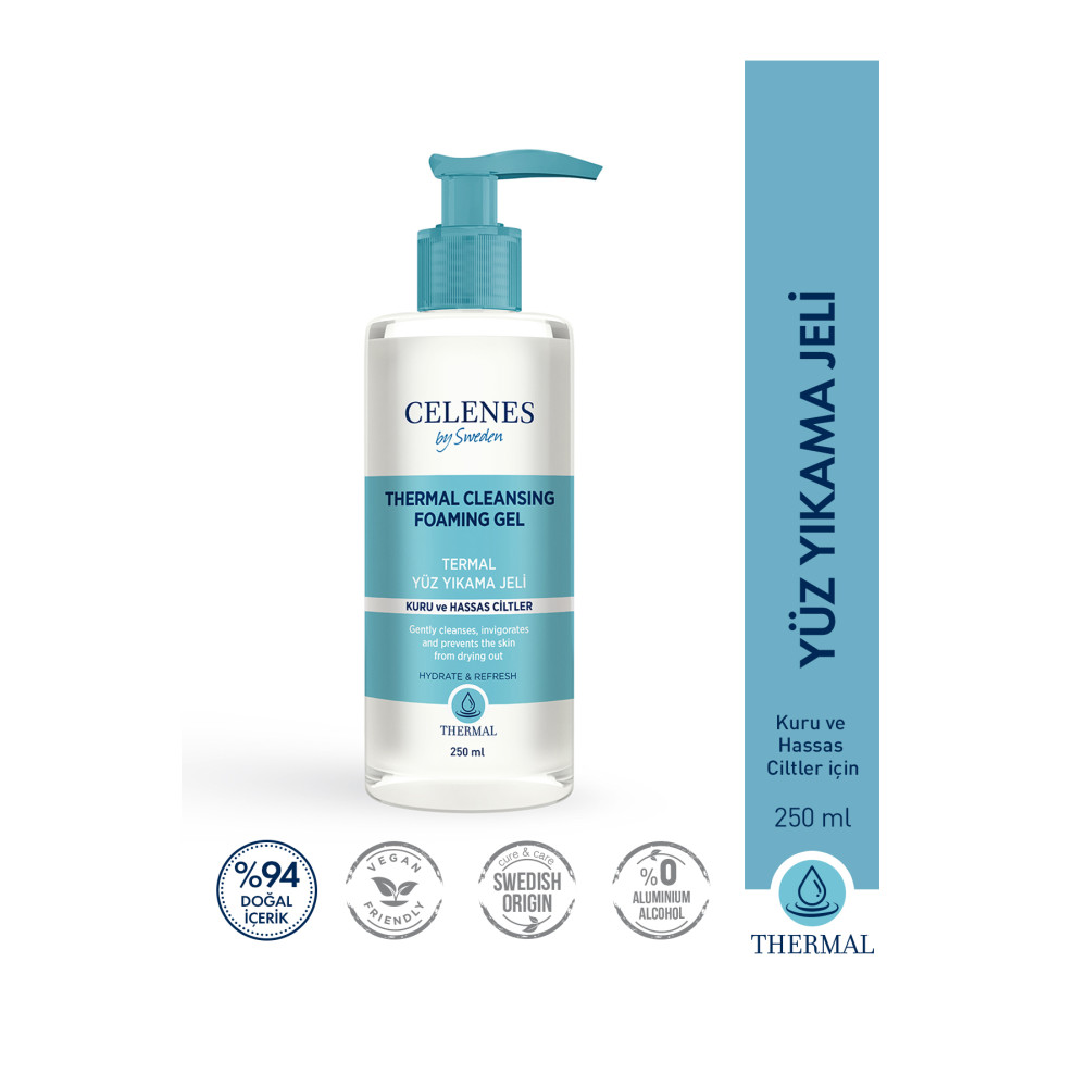Celenes Celenes Thermal Temızleme Jelı 250ml Kuru/hassas Cilt Temizleme ve Peeling Fiyatı