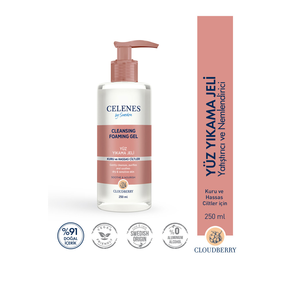 Celenes Cloudberry Temızleme Jelı 250ml Kuru/hassas Cilt Temizleme ve Peeling Fiyatı