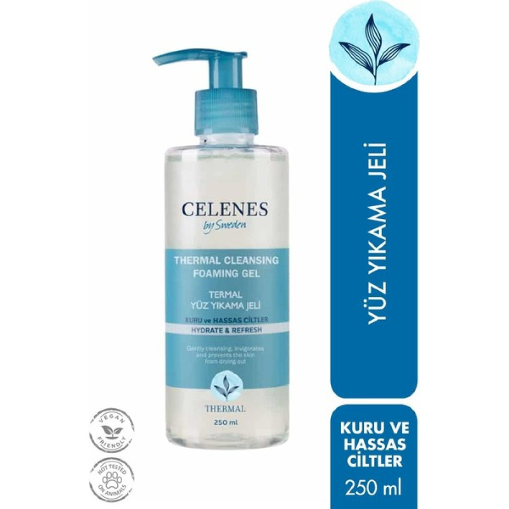 Celenes Thermal Temızleme Jelı 250ML Kuru/hassas Cilt Temizleme ve Peeling Fiyatı