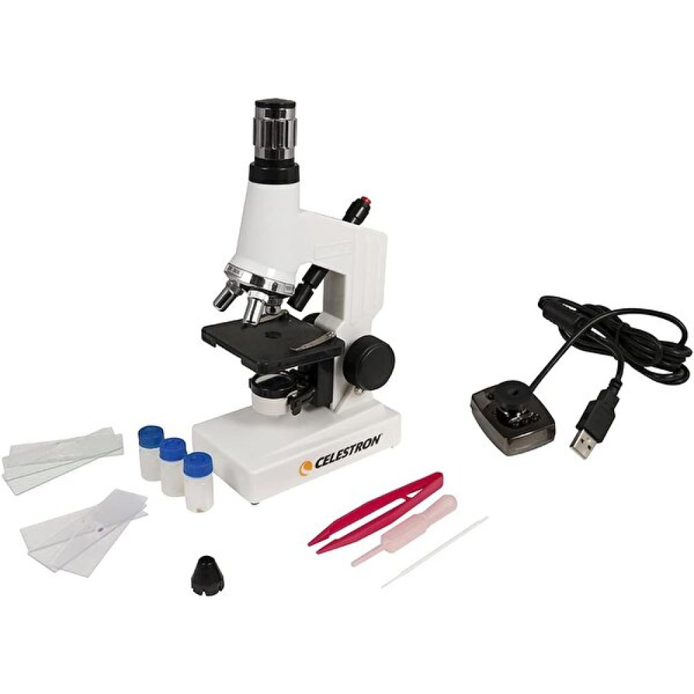 Celestron 44320 Mikroskop Dijital Kiti MDK Beyaz Mikroskop Fiyatı