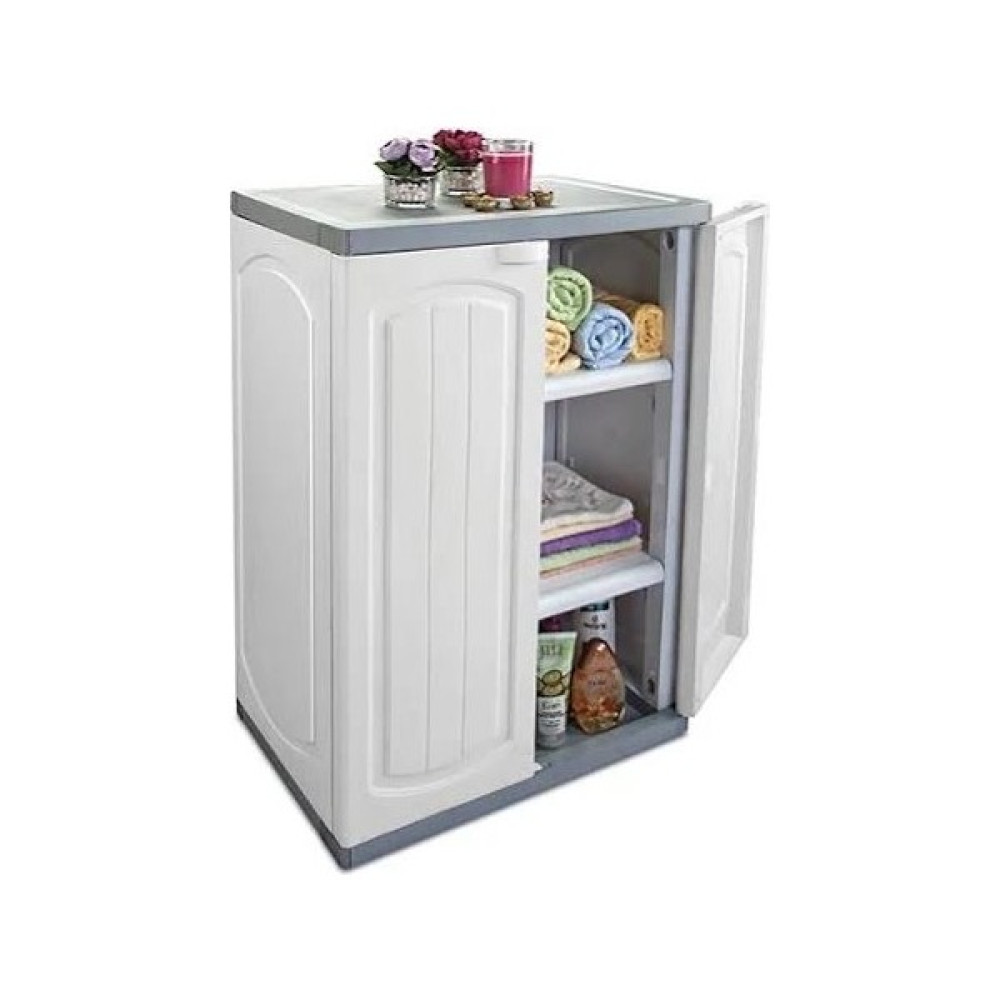 Çelik Ayna 805 Banyo Dolabı Kapaklı 3 Raflı Banyo Dolabı / Mobilyası Fiyatı