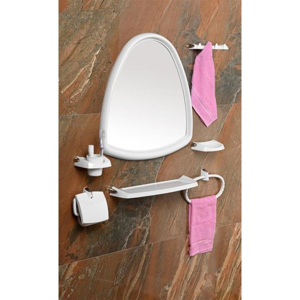 Çelik Ayna Damla Banyo Ayna Seti Banyo Aynası Fiyatı