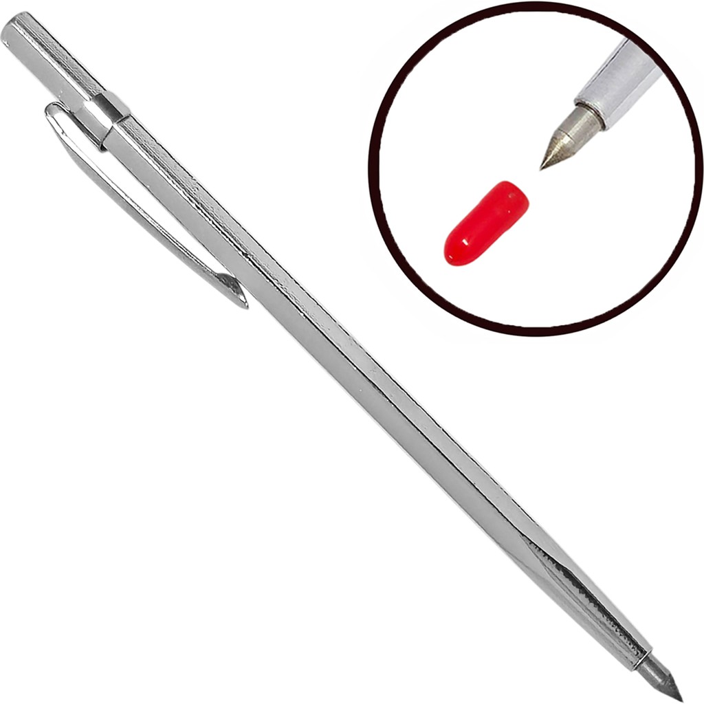 Çelik Karbür Uçlu Çizgi Kalemi Metal Uçlu Çizici Kalem Demir Seramik Çizim Işaret Çizik Kalemi 150MM - gri Kalem & Yazı Gereçleri Fiyatı