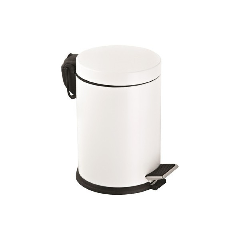 Çelik Metal 12 Litre Pedallı Çöp Kovası Beyaz Çöp Kutusu Çöp Kovaları Fiyatı