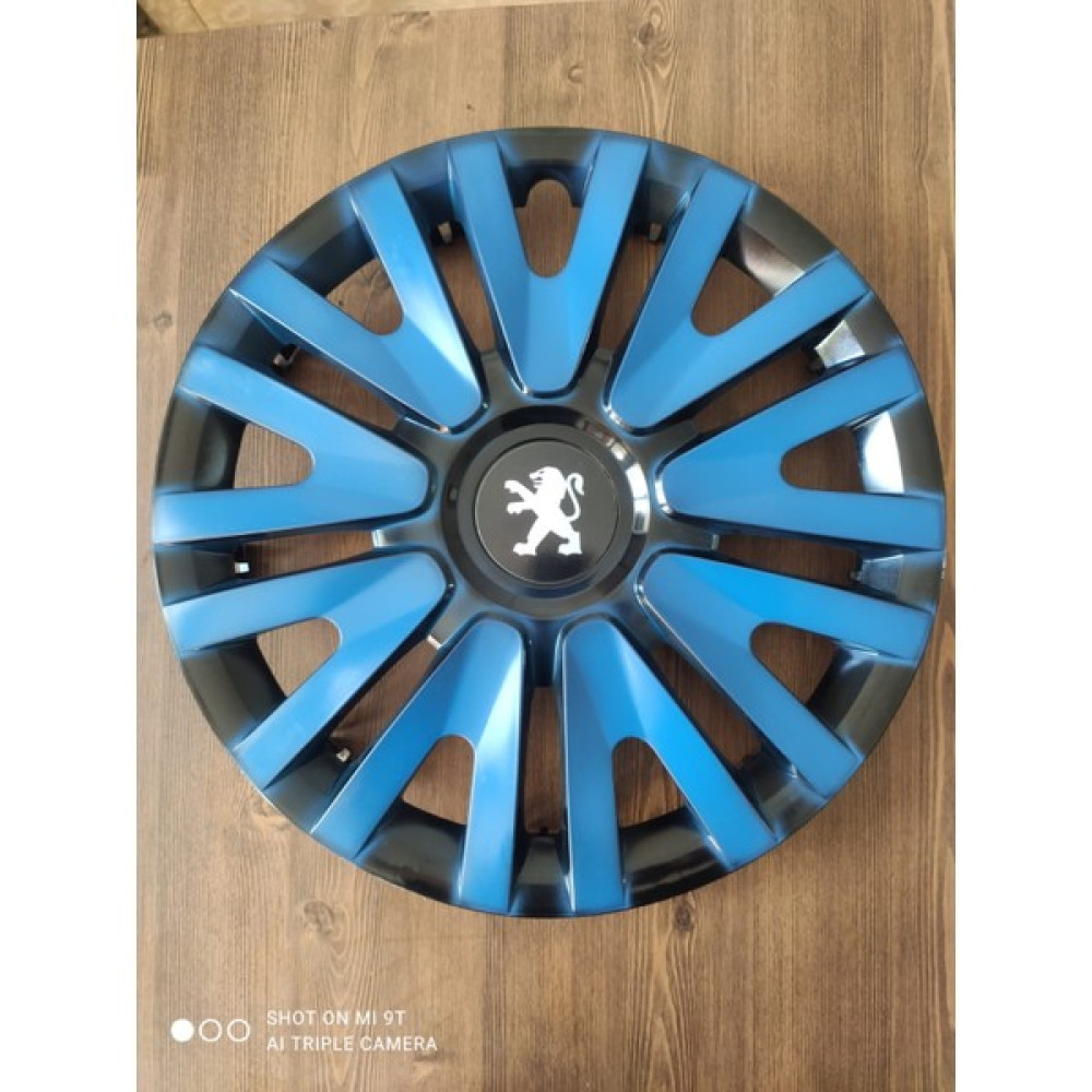 Çelikler Peugeot 206 Plus 14 Inc Siyah Mavi Kırılmaz Jant Kapağı (4) Adet Jantlar & Jant Aksesuarları Fiyatı
