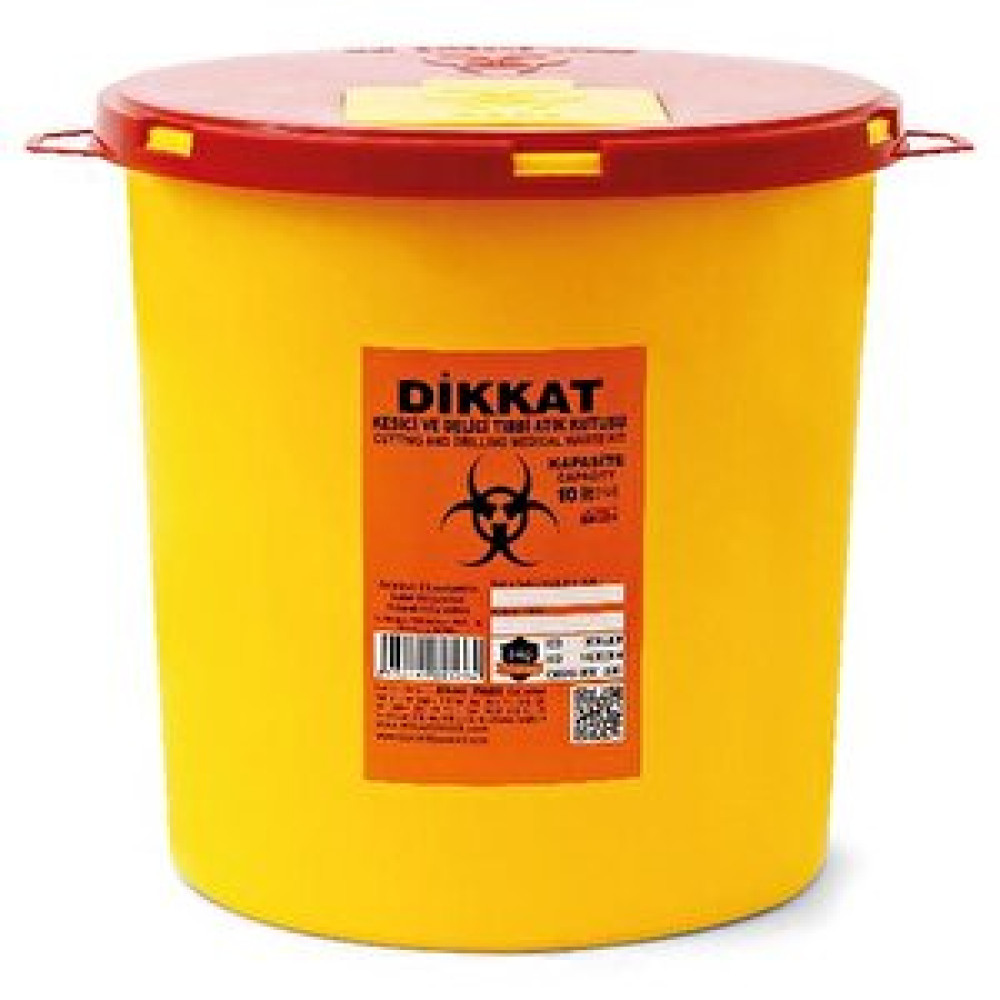 Çelikpençe 5 Adet Kesici Ve Delici Tıbbi Enfekte Atık Kutusu 5 Lt. Çöp Kovaları Fiyatı