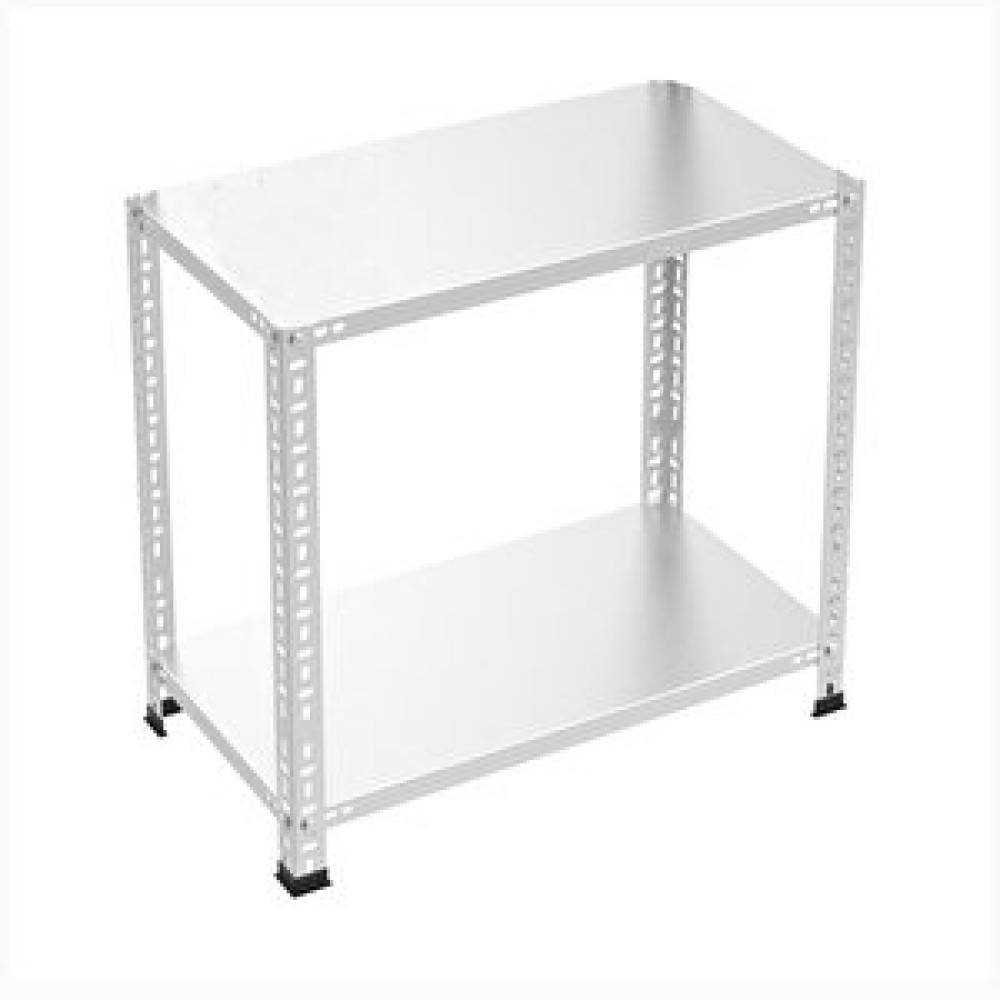 ÇelikRafBurada ®2 Katlı Çelik Raf Galvaniz Raf Arşiv Rafı Depo Rafı  Kiler Rafı 43x75x100 Dx51 Kalite 43x75x100 cm İşçi Dolapları Fiyatı