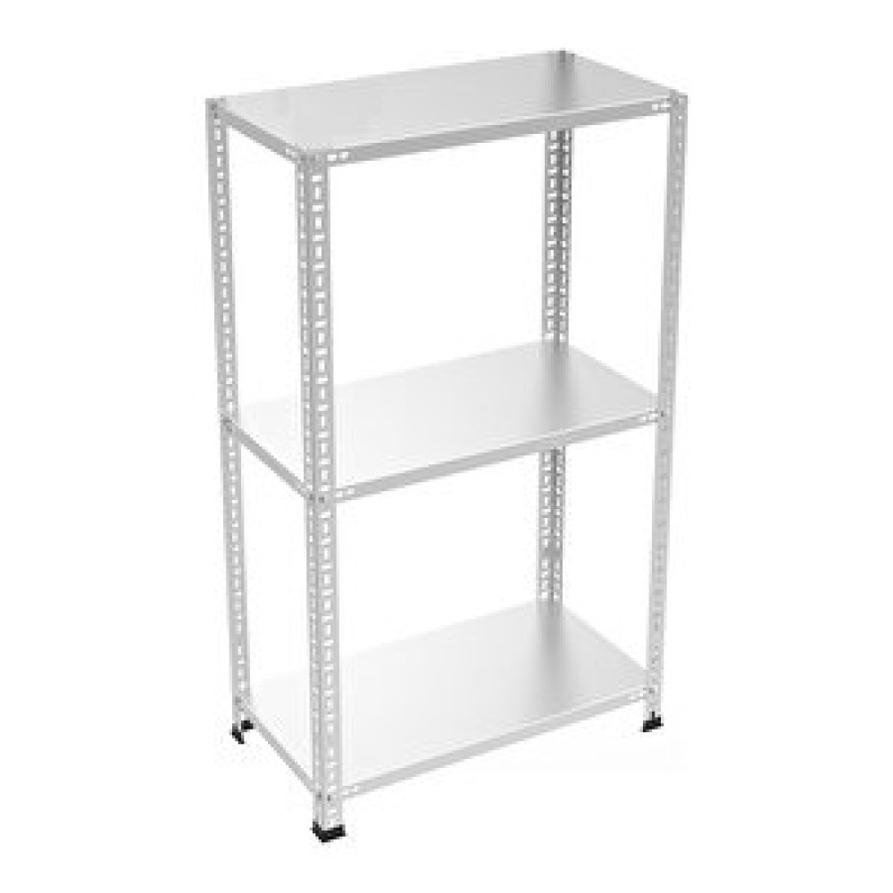 ÇelikRafBurada ®3 Katlı Çelik Raf Galvaniz Raf Arşiv Rafı Depo Rafı Kiler Rafı 59x93x100 Dx51 Kalite 59x93x100 cm İşçi Dolapları Fiyatı