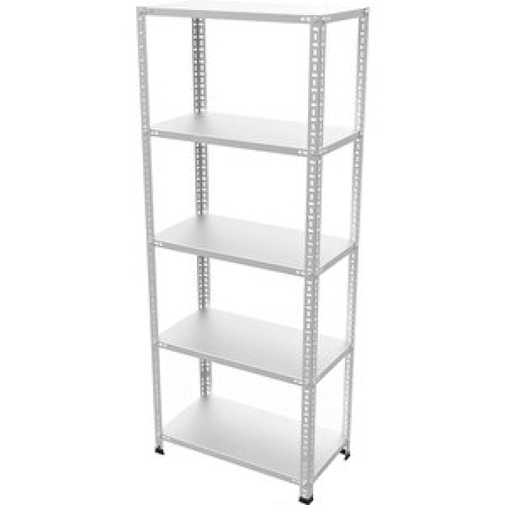 ÇelikRafBurada ®5 Katlı Çelik Raf Galvaniz Raf Arşiv Rafı Depo Rafı Kiler Rafı 31x60x200 Dx51 Kalite 31x60x200 cm İşçi Dolapları Fiyatı