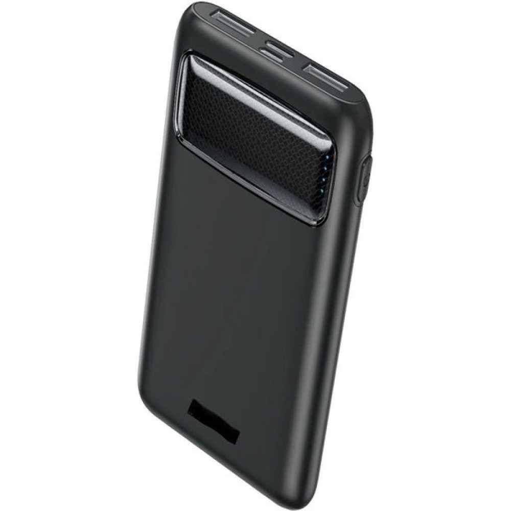 ÇELİKWORK 5000MAH Mini 2xusb Çift Çıkış Dahili Type-C, Mikro Güç Bankası Powerbank - Siyah Taşınabilir Şarj Cihazı - Powerbank Fiyatı