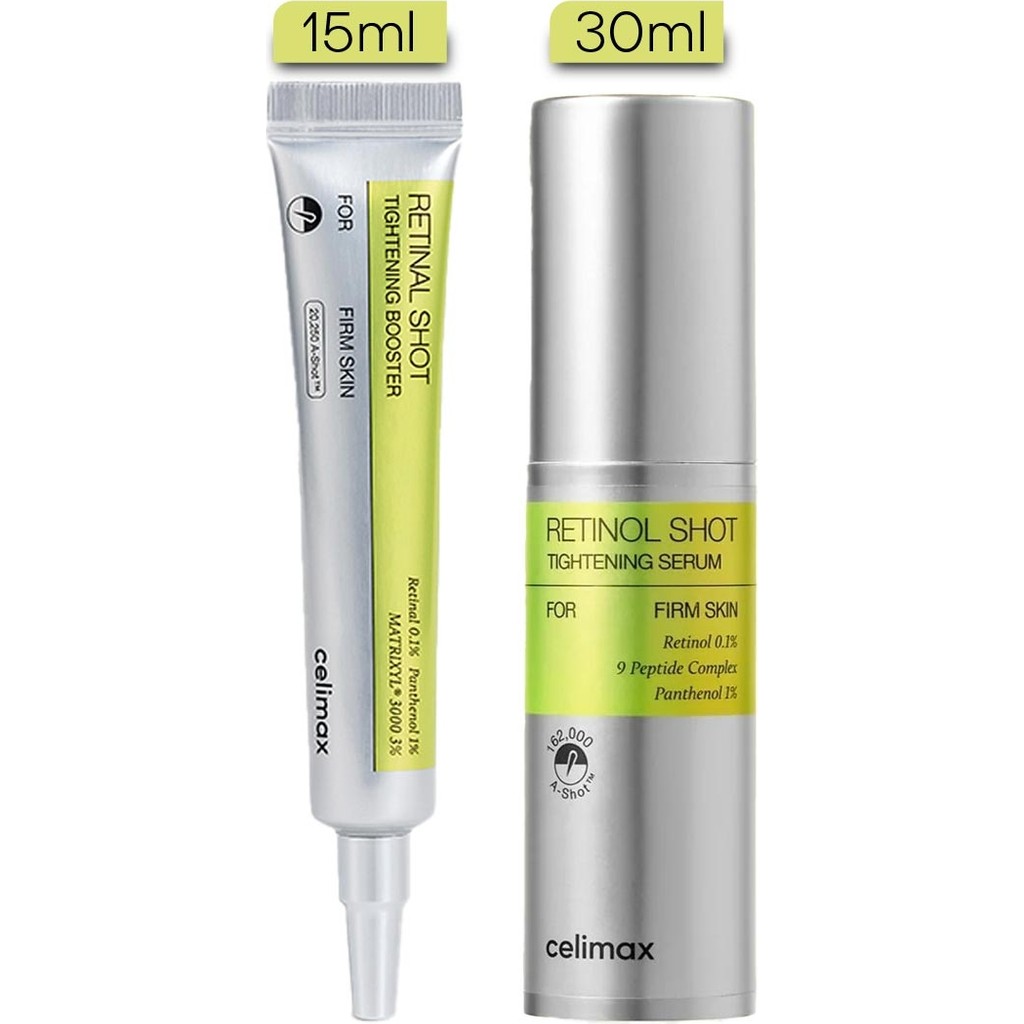 Celimax Set Retinal Shot Tightening Booster 15 ml / Retinol Shot TIGHTENING SERUM 30ML - 1 Diğer Fiyatı