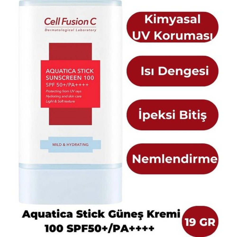 Cell Fusion C Aquatıca Stick Güneş Kremi 19 G Güneş Kremleri ve Losyonları Fiyatı