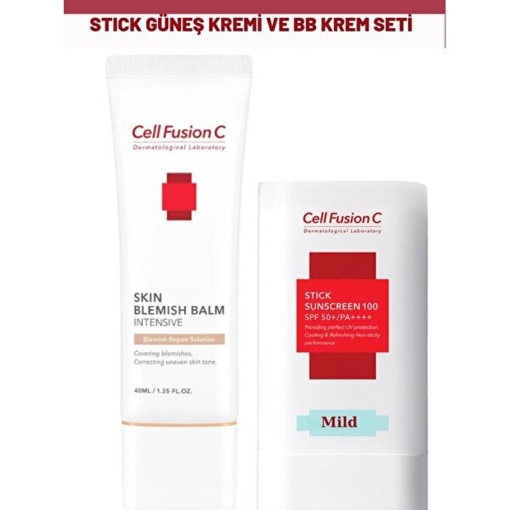 Cell Fusion C Stick Güneş Kremi ve Bb Krem Seti Güneş Kremleri ve Losyonları Fiyatı