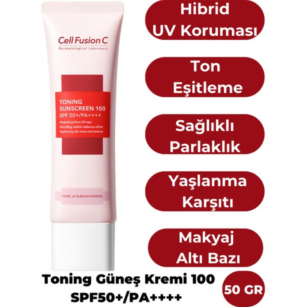 Cell Fusion C Toning Güneş Kremi 50 ml Güneş Kremleri ve Losyonları Fiyatı