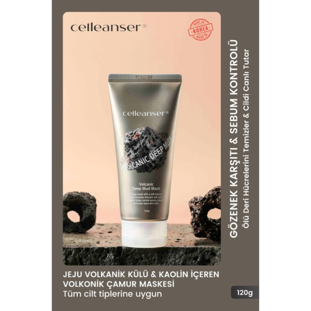 Celleanser Gözenek Karşıtı & Sebum Kontrolü & Canlandırıcı Volkanik Çamur Maskesi Oto Boyaları Fiyatı