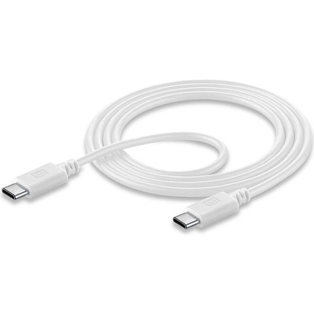 Cellular Line 5A USB Usb-C To Usb-C 45W Süper Hızlı Şarj ve Data Kablosu Beyaz Cep Telefonu Şarj Cihazı Fiyatı
