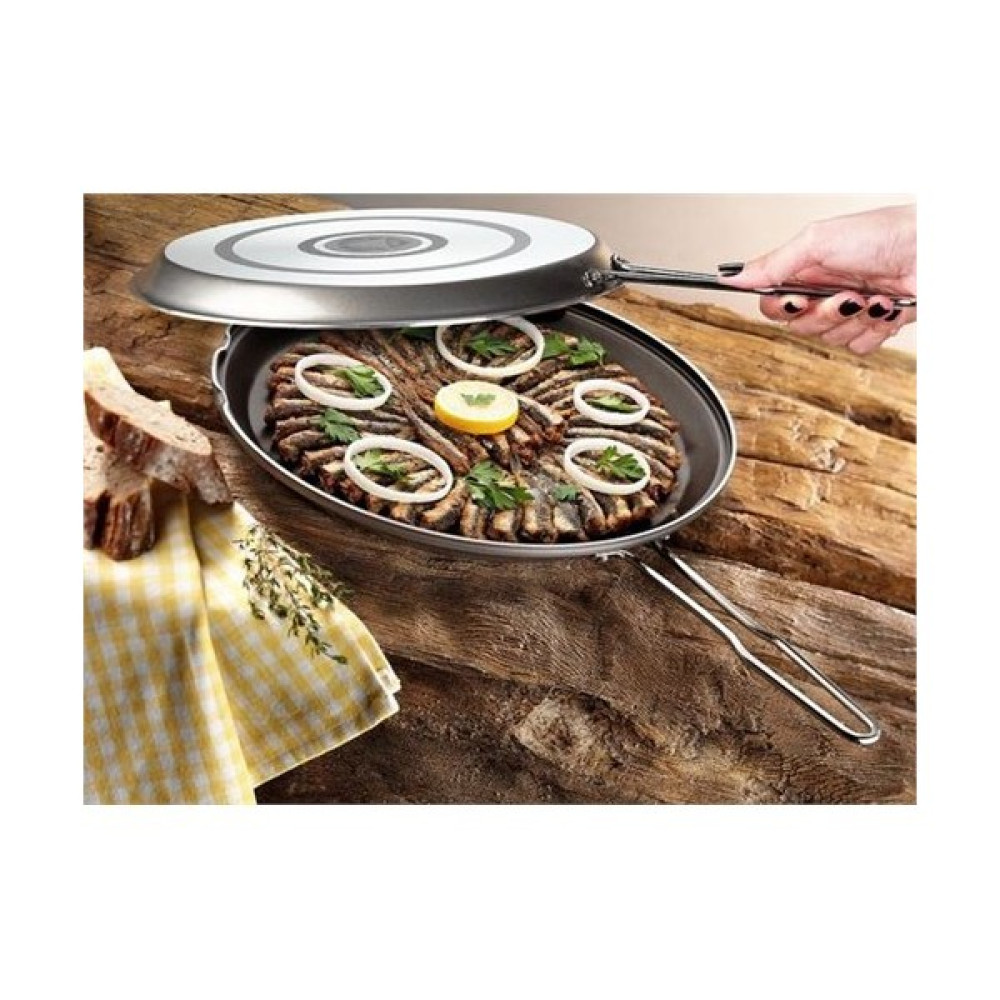 Cem Pratiko İkiz Börek/Balık Tavası 32 Cm Tavalar Fiyatı