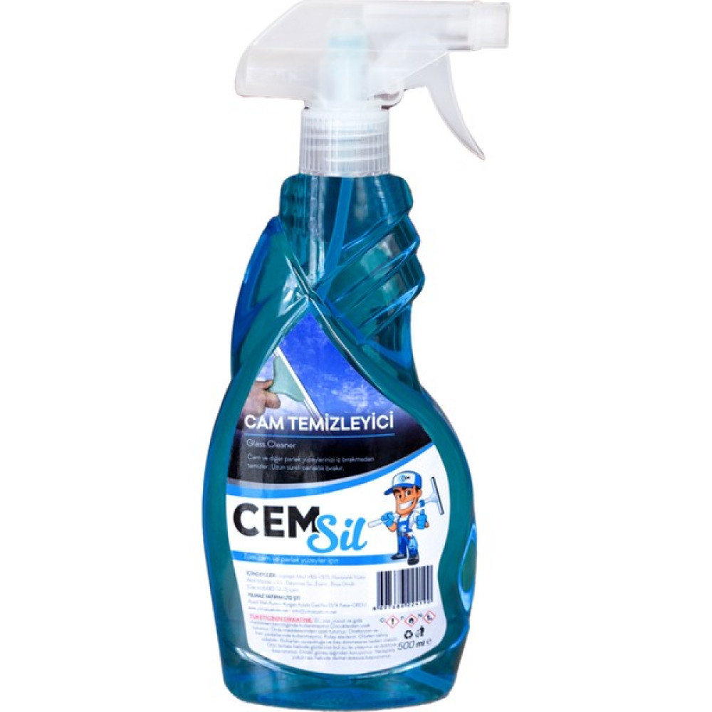 Cem Sil  Cam Yüzey Temizleyici Sprey 500 ml Temizlik Malzemeleri Fiyatı