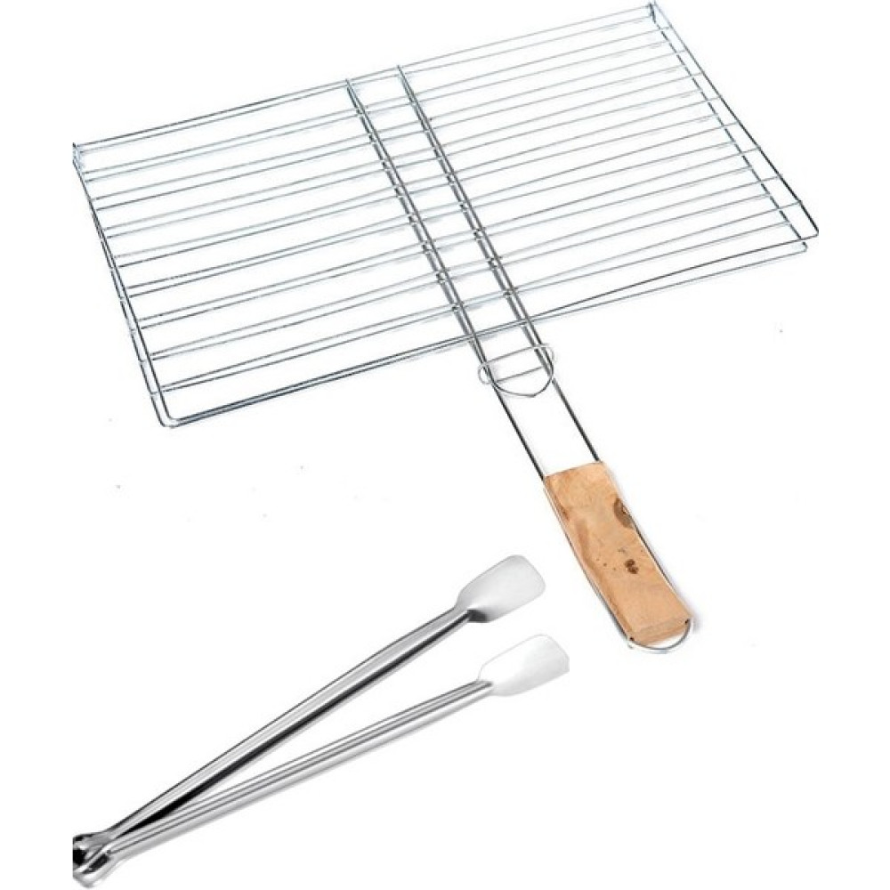 Cemre Ahşap Saplı Izgara Teli 25 x 40 mm + Maşa Mangal & Barbekü Malzemeleri Fiyatı