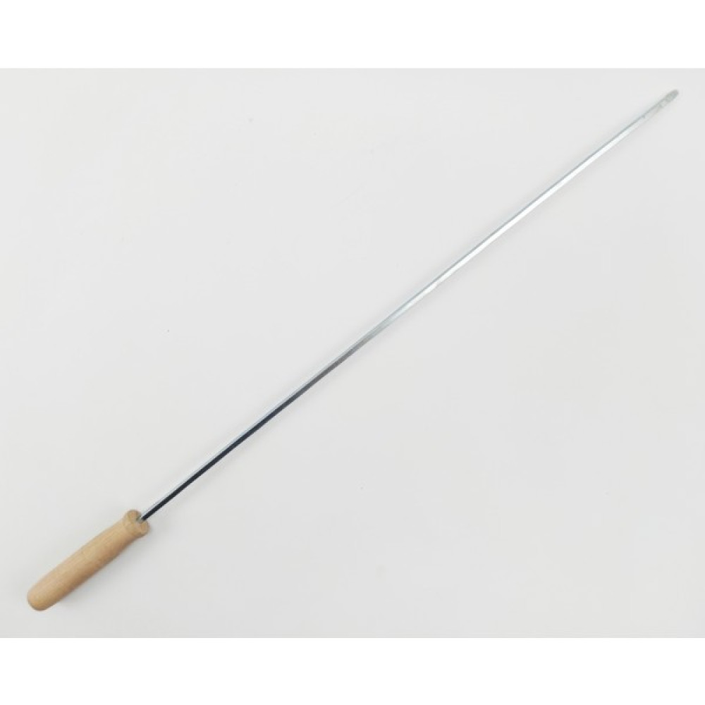 Cemre Ahşap Saplı Mangal Şişi Et Şişi - Ciğer Şişi - Tavuk Şişi 45 cm (5 Adet) - Gri - 5 Adet Mangal & Barbekü Malzemeleri Fiyatı