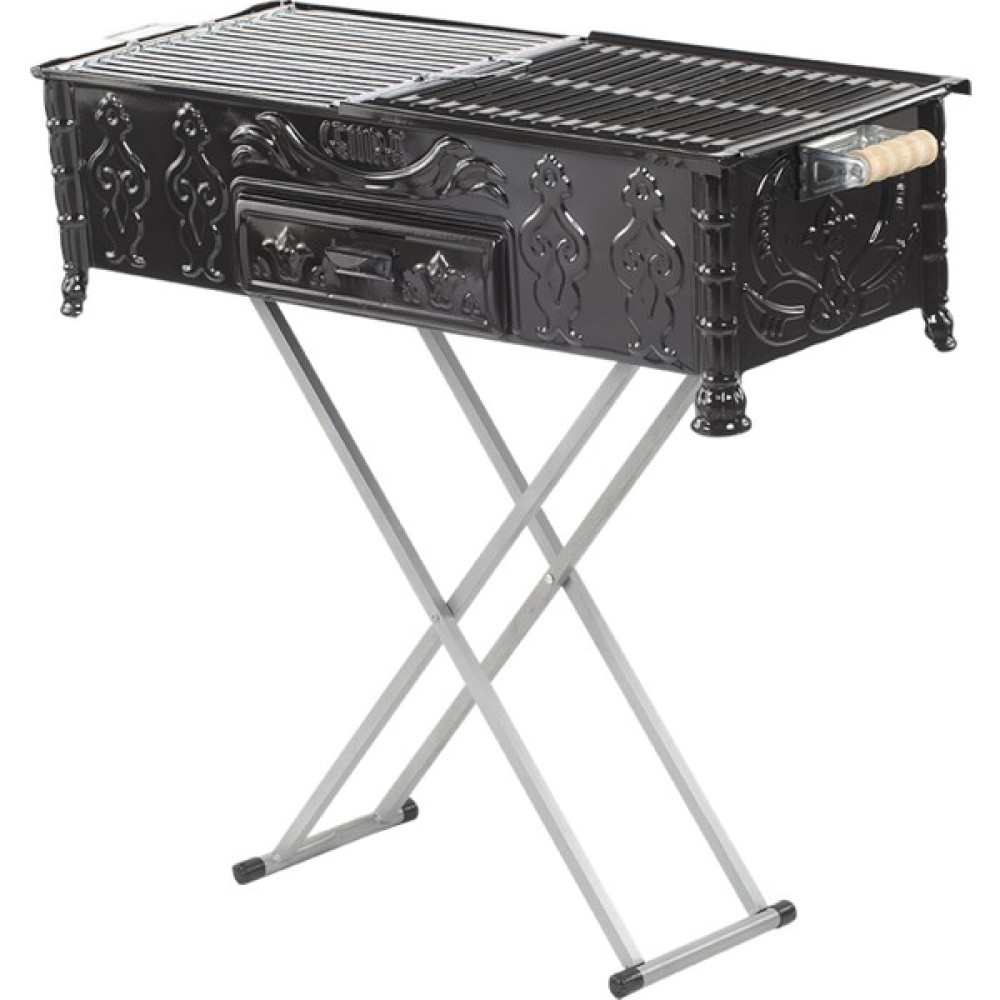 Cemre Mangal C-85 Ayaklı 33*80 Tel Izgaralı Bahçe Mangalı & Barbekü Fiyatı