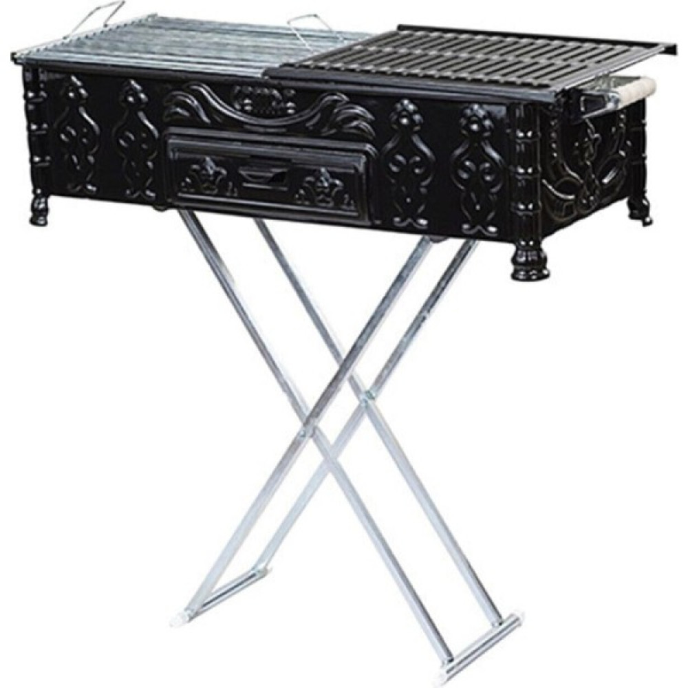 Cemre Mangal C85 Köfteci 33X80 Yağdanlıklı Portatif Ayaklı C-85 Bahçe Mangalı & Barbekü Fiyatı