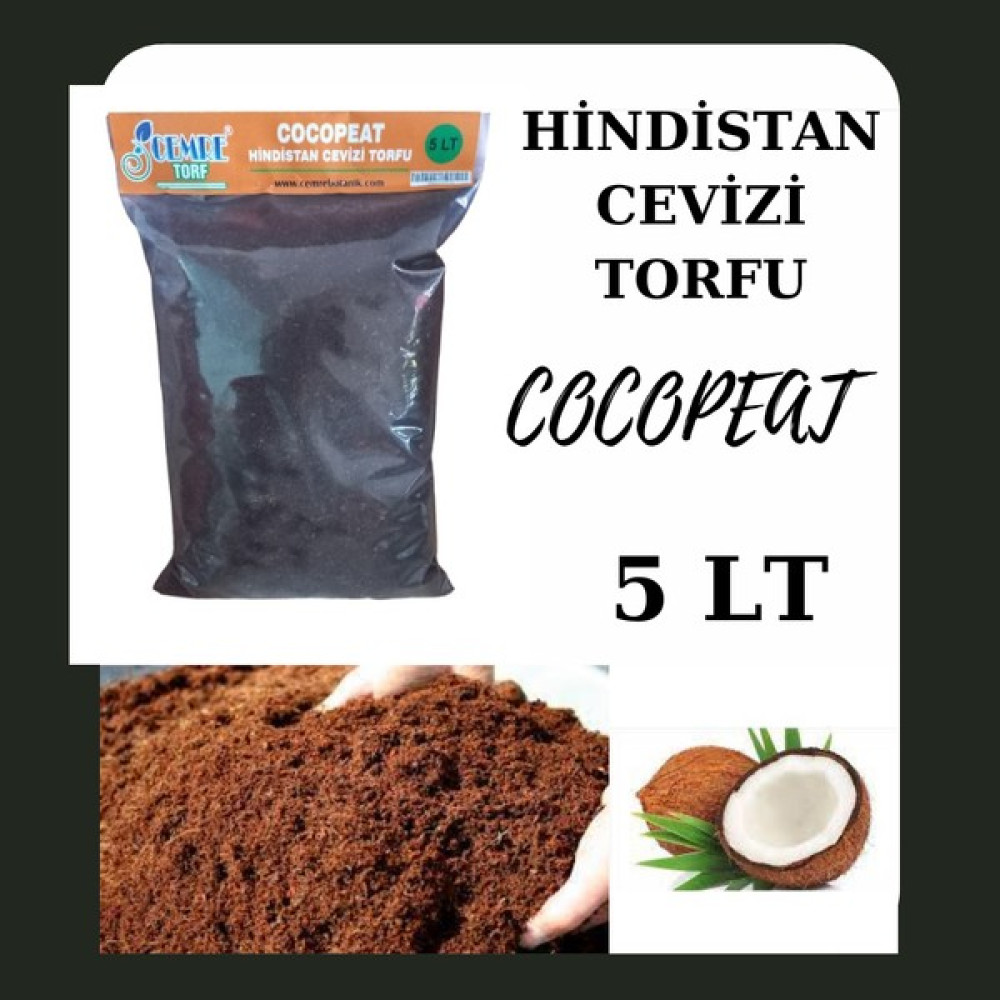 Cemre Torf Cocopeat 5 Lt ( Hindistan Cevizi Torfu ) Bitki Fiyatı