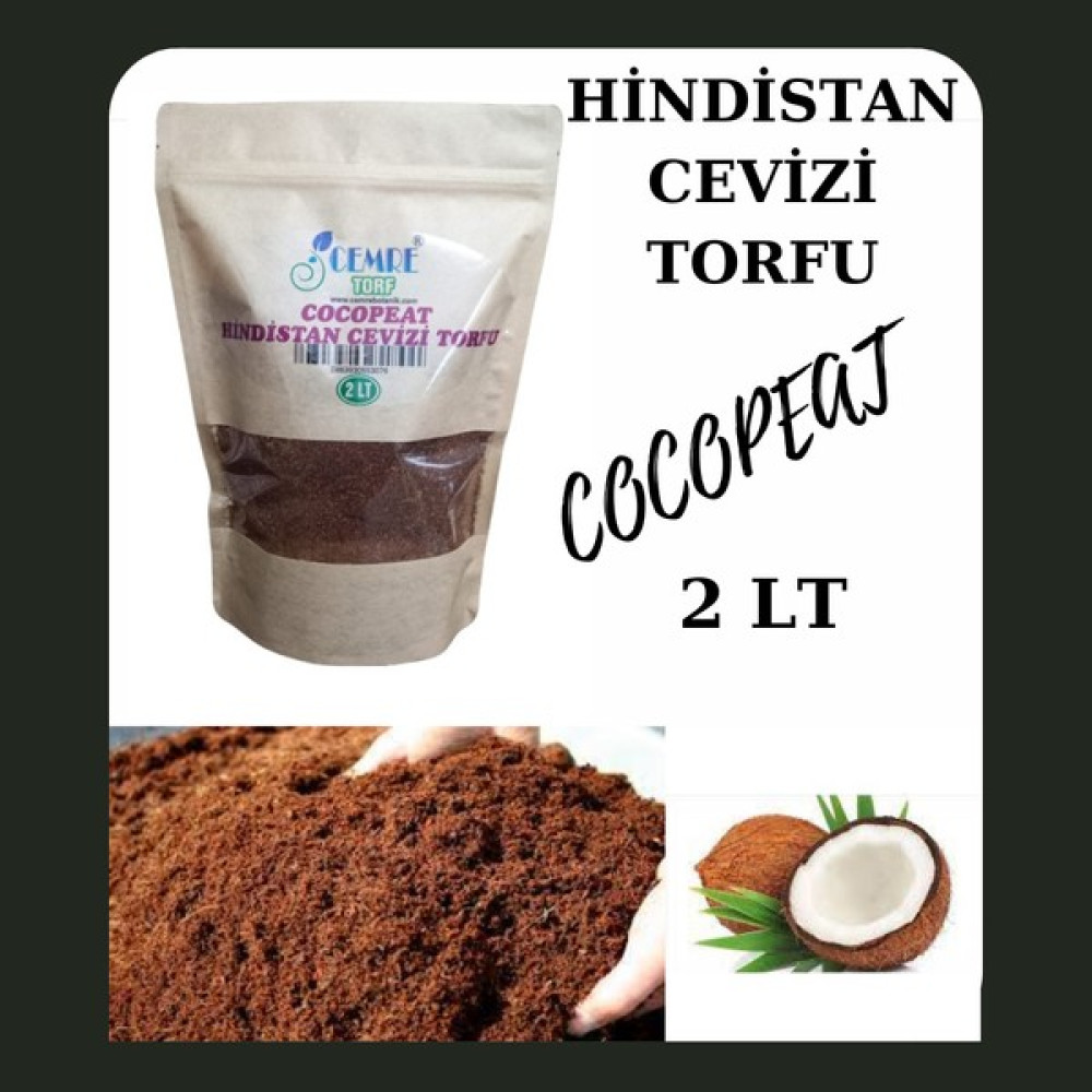 Cemre Torf Cocopeat Hindistan Cevizi Torfu 2 lt Bitki Fiyatı