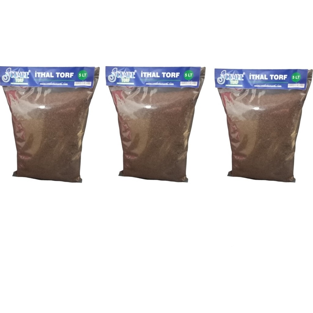 Cemre Torf İthal Torf ( ALMAN-PİNDSTRUP ) 5 Litre x 3 ADETFide - Saksı- Çiçek Toprağı Saksı ve Aksesuarları Fiyatı
