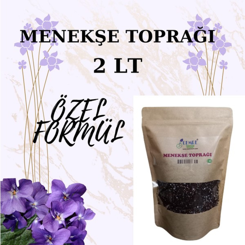 Cemre Torf Menekse Topragi - 2L Bitki Fiyatı