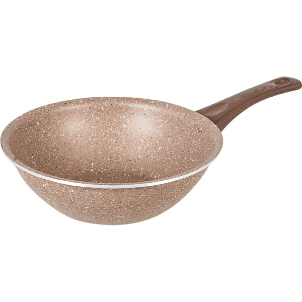 Cena Karizma Kahve 24 cm Ahşap Kulp Wok Tava Tavalar Fiyatı
