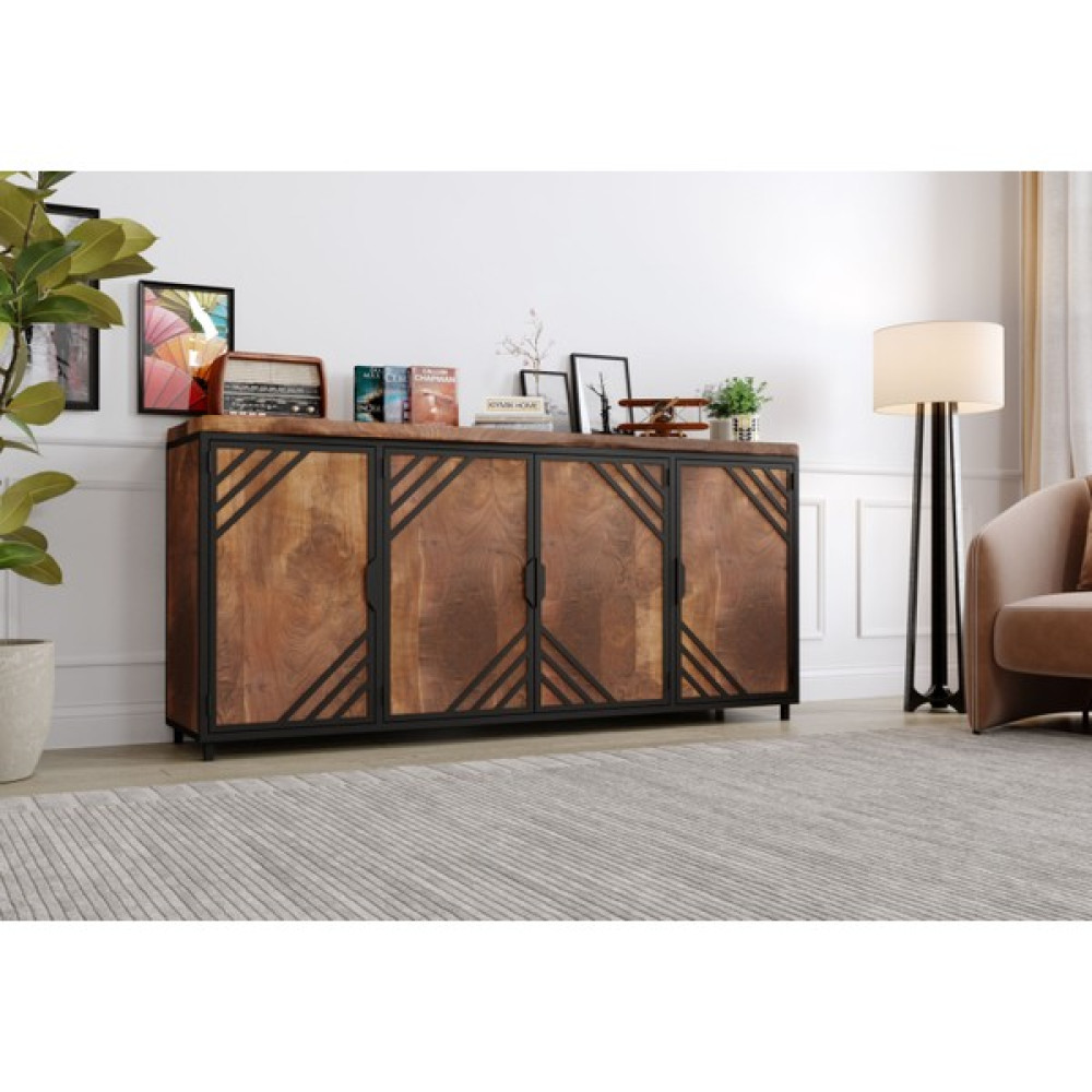 Cennet Konsol – Size Özel Üretim – Gerçek Ağaç - Ceviz - 180 cm Konsol Mobilya Fiyatı