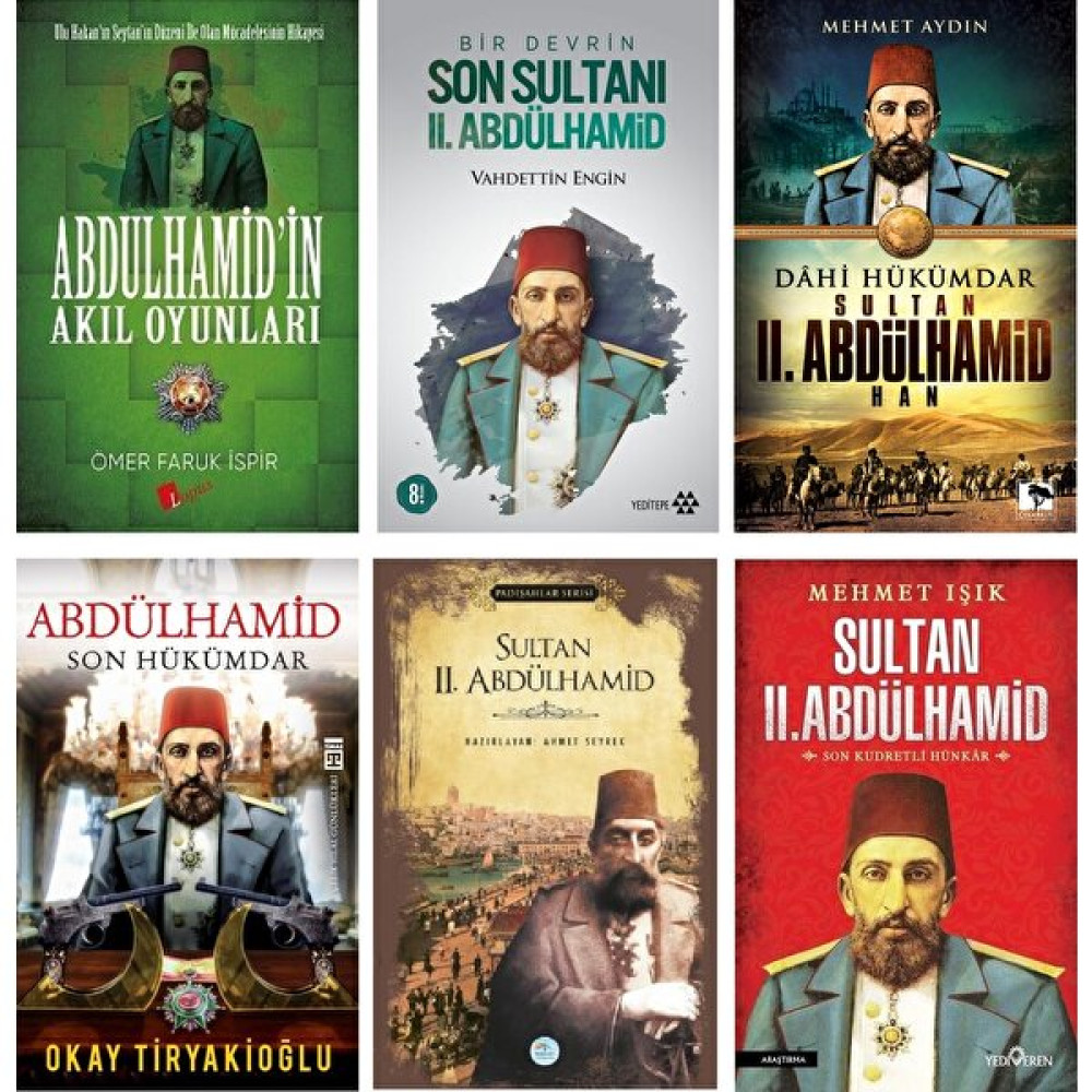 Cennet Mekan Abdülhamid Seti 6 Kitap Türk Tarihi Fiyatı