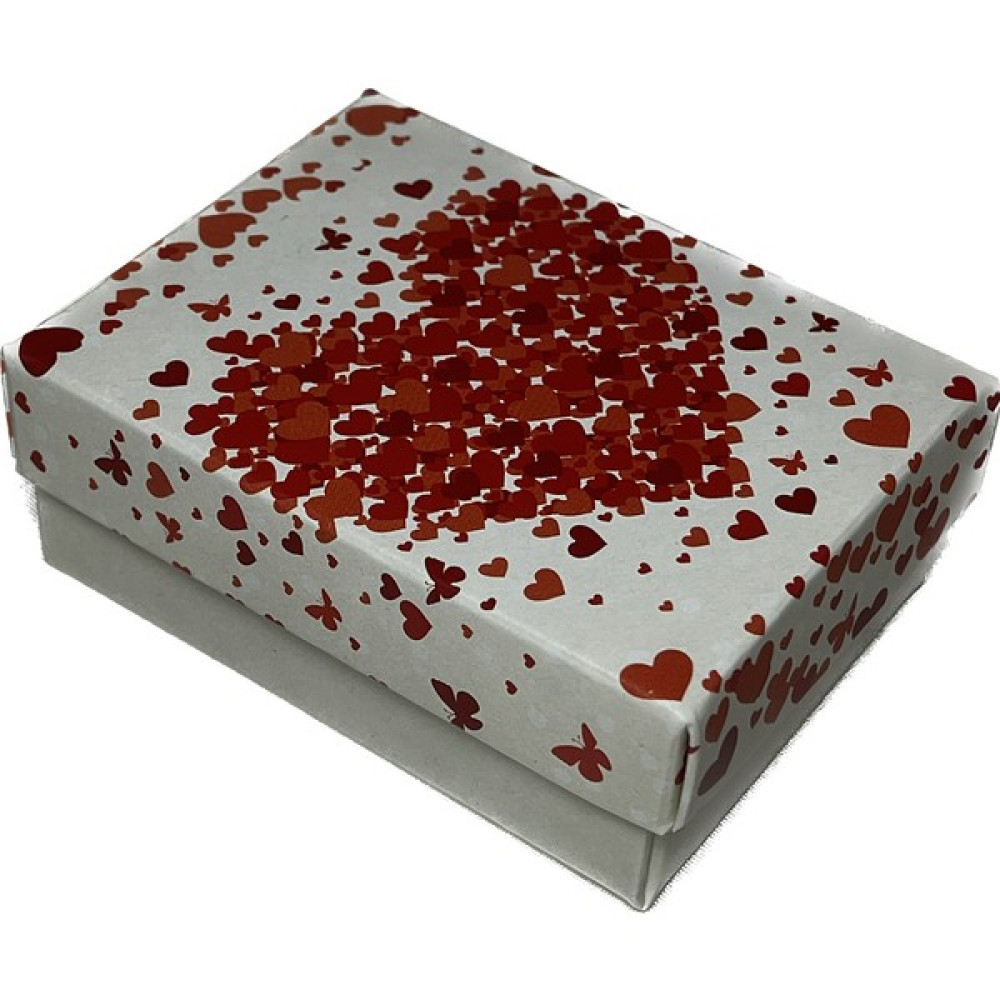 Cennet Store Kalpli Karton Takı Kutusu Kolye & Bileklik Mini Set Kutusu Hazır Içi Süngerli 6X8X3 - Kırmızı Eşya Saklama Kutusu Fiyatı