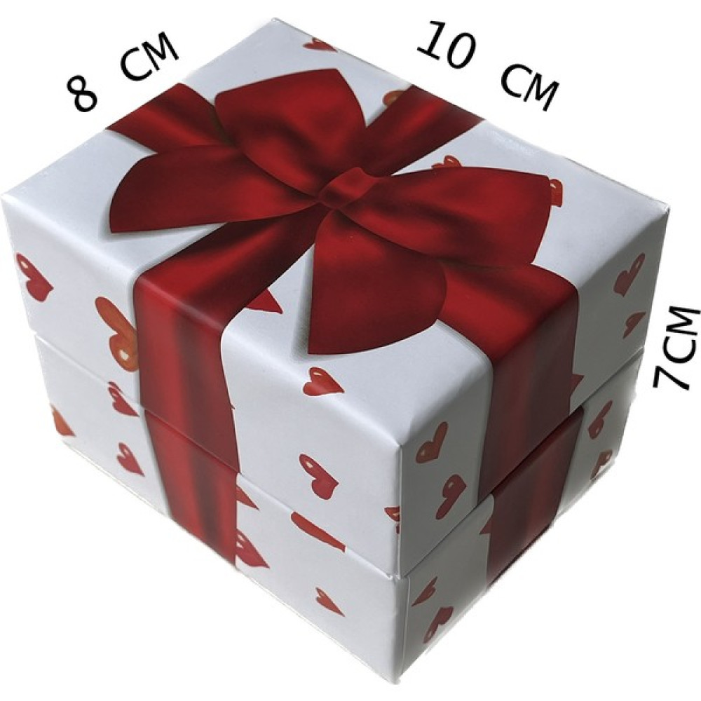 Cennet Store Kurdale Desenli Yastıklı Karton Saat & Takı Kutusu Kolye & Bileklik Mini Set Kutusu Hazır 8X10X7 - Kırmızı Eşya Saklama Kutusu Fiyatı