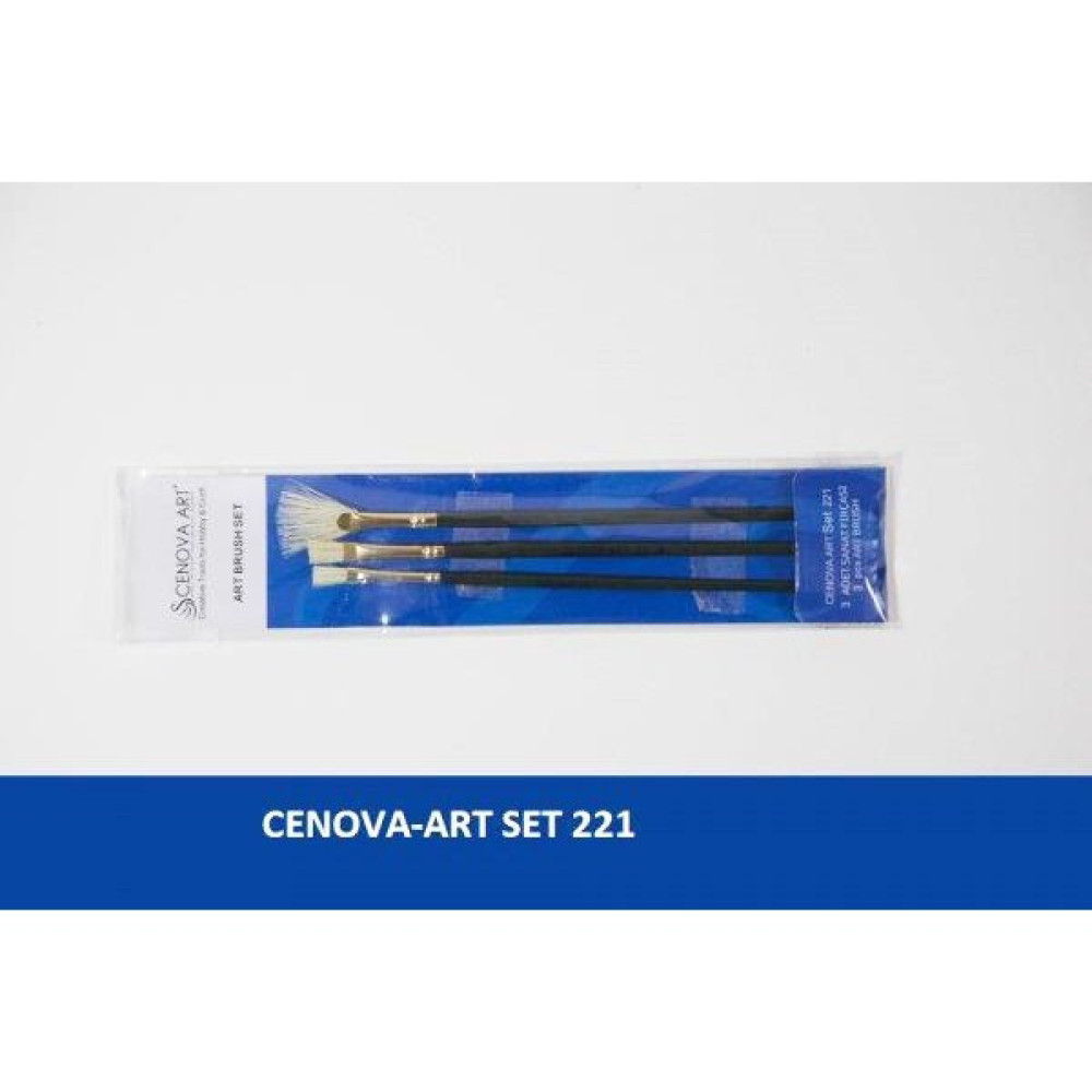 Cenova Art Set 221 - Renkli Fırça Fiyatı