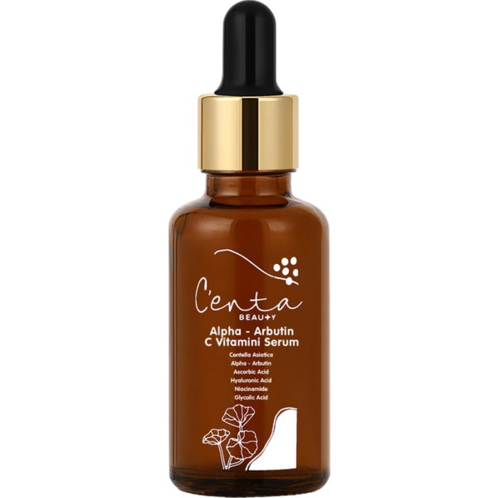 C'enta Beauty Alpha-Arbutin C Vitamini Serum - Cica Serum 30 ml Anti-Aging / Yaşlanma Karşıtı Fiyatı