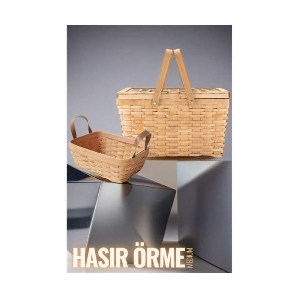 Centauri Transformacion Örme Hasır Piknik Sepeti Seti Medium 719453 Mangal & Barbekü Malzemeleri Fiyatı