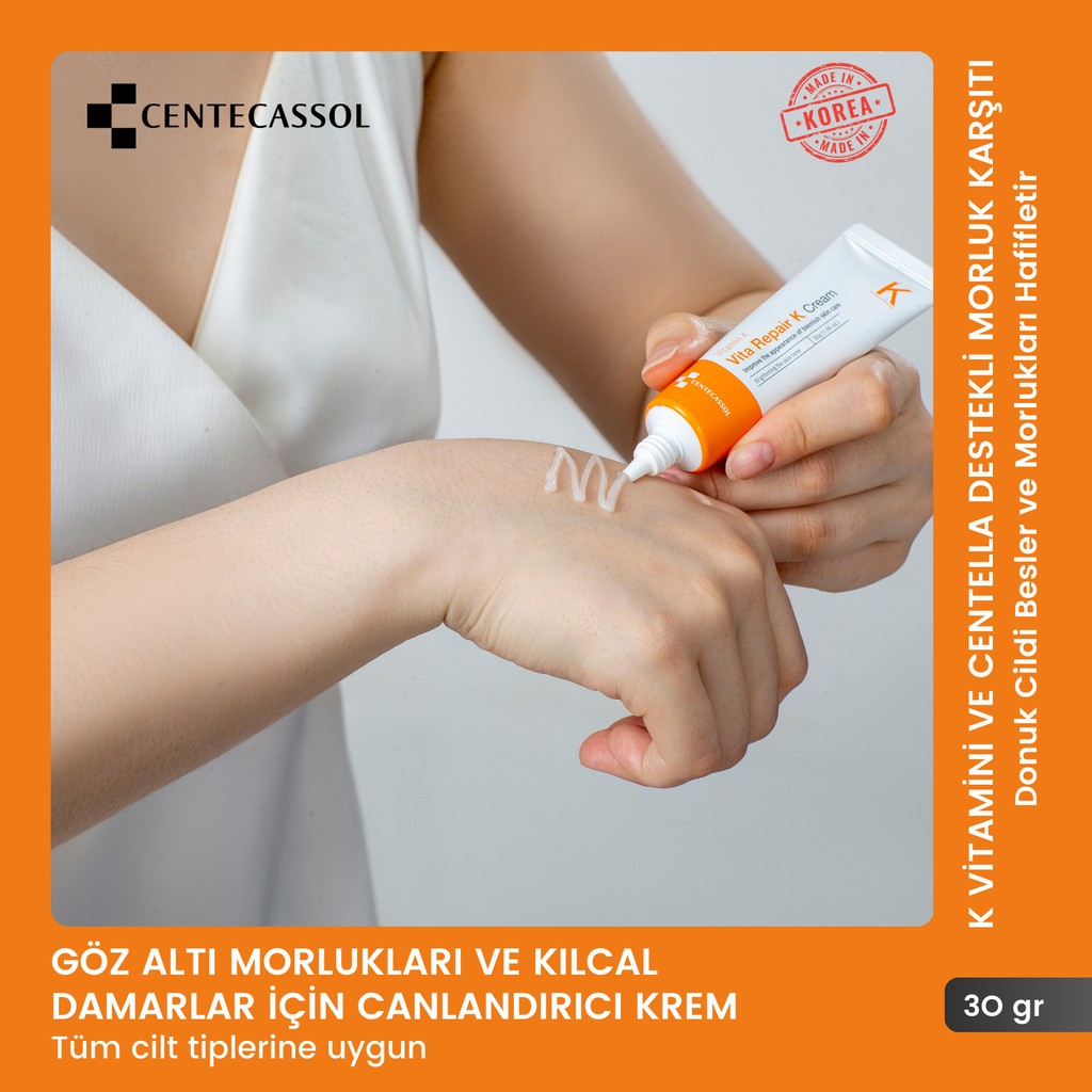 Centecassol K Vitaminli Krem - Cilt ve Göz Altı Morlukları ile Kılcal Damar Problemleri İçin Krem SSD / Solid State Drive Fiyatı