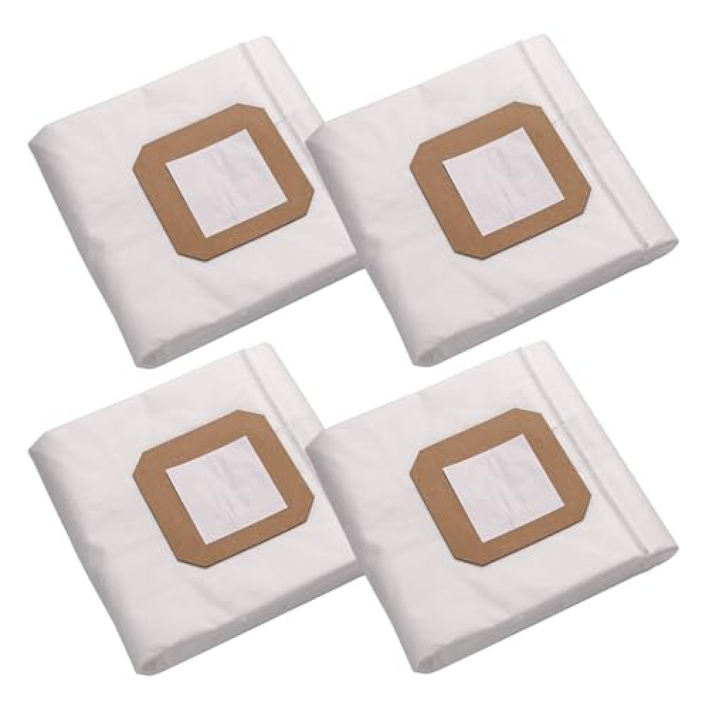 Central Vacuum Filter Bags, fit for Vacuflo Parts & Accessories Maxum 5 7 9, DB5000 - DB9000 Central Vacuum Cleaning Device Replacement Cloth Filtration Bags Pack of 4